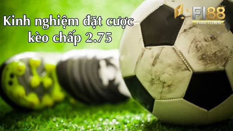 Tìm Hiểu Tỷ Lệ Chấp 2.75 - Giải Mã Kèo Cược và Bí Quyết Chiến Thắng - id Kinh nghiệm và chiến lược đặt kèo chấp 2.75 tại Fi88